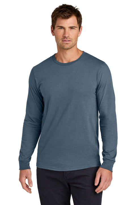 Jerzees Classics ™  Unisex Cotton Long Sleeve T-Shirt 363L - [Denim]
