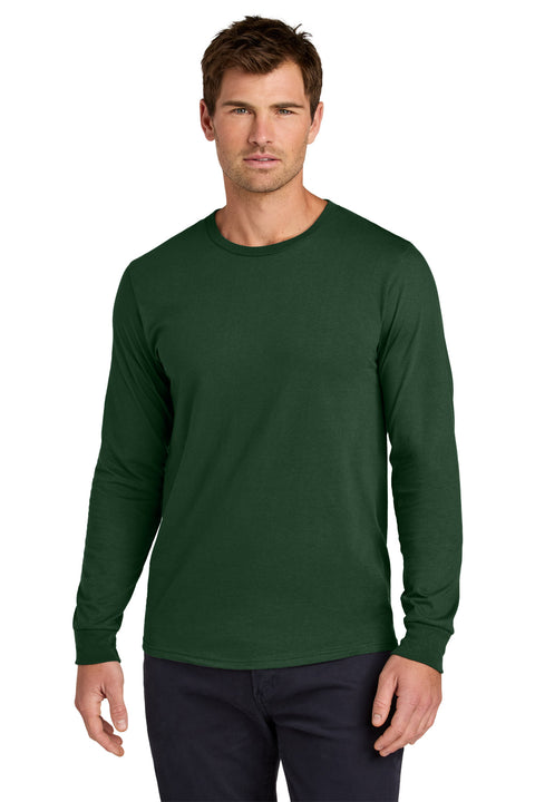 Jerzees Classics ™  Unisex Cotton Long Sleeve T-Shirt 363L - [Forest Green]