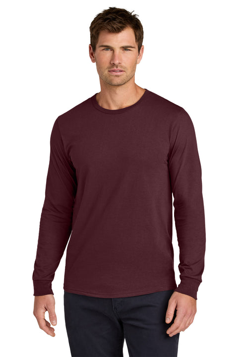 Jerzees Classics ™  Unisex Cotton Long Sleeve T-Shirt 363L - [Maroon]