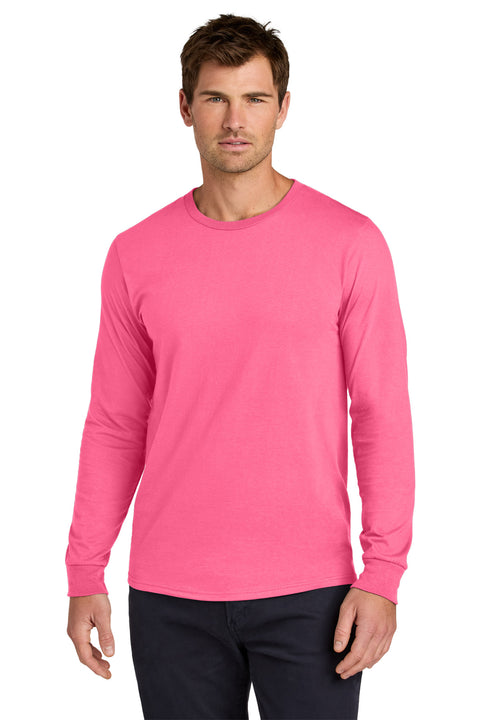 Jerzees Classics ™  Unisex Cotton Long Sleeve T-Shirt 363L - [Neon Pink]