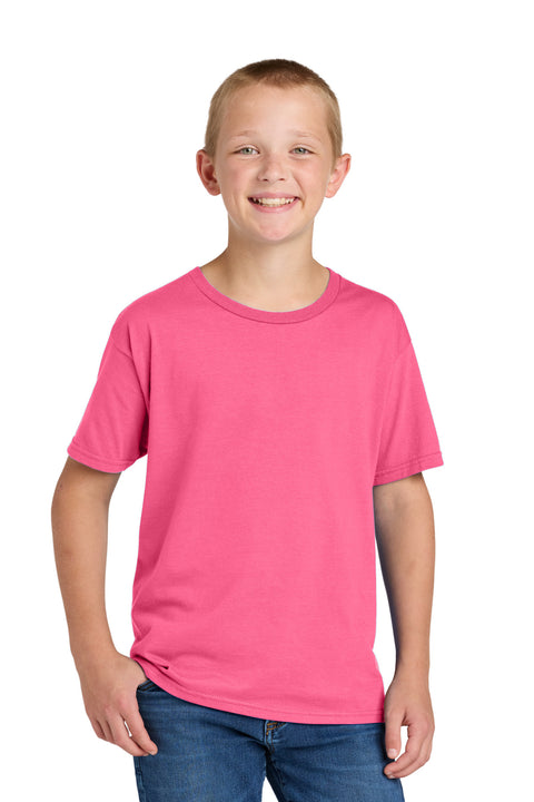 Jerzees Classics ™  Youth Cotton T-Shirt 363Y - [Neon Pink]