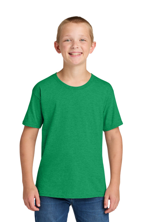 Jerzees Classics ™  Youth Cotton T-Shirt 363Y - [Retro Heather Green]