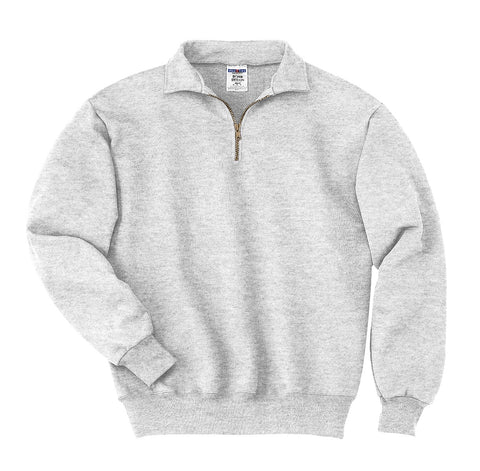 Jerzees® Super Sweats® NuBlend® - 1/4-Zip Sweatshirt with Cadet Collar.  4528M