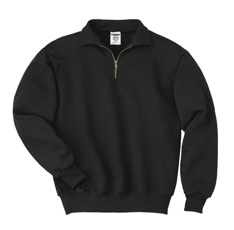 Jerzees® Super Sweats® NuBlend® - 1/4-Zip Sweatshirt with Cadet Collar.  4528M