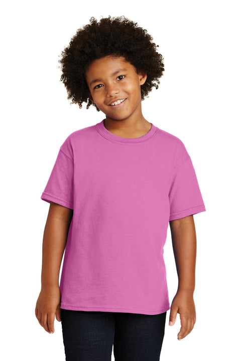 Gildan ®  - Youth  Heavy Cotton ™  100% Cotton T-Shirt.  5000B - [Azalea]