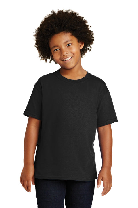 Gildan ®  - Youth  Heavy Cotton ™  100% Cotton T-Shirt.  5000B - [Black]