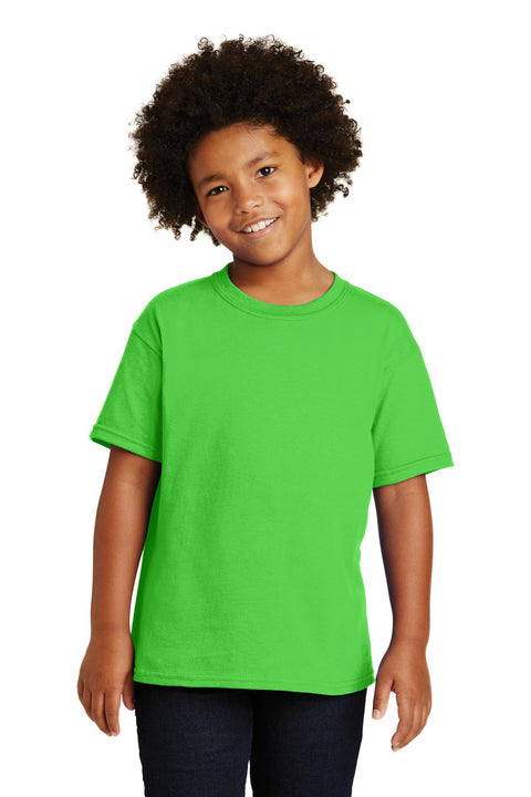 Gildan ®  - Youth  Heavy Cotton ™  100% Cotton T-Shirt.  5000B - [Electric Green]
