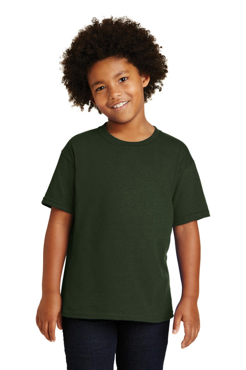 Gildan ®  - Youth  Heavy Cotton ™  100% Cotton T-Shirt.  5000B - [Forest]