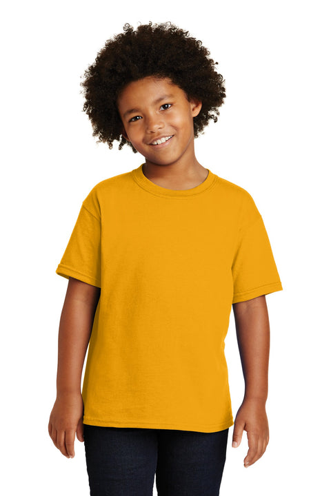 Gildan ®  - Youth  Heavy Cotton ™  100% Cotton T-Shirt.  5000B - [Gold]