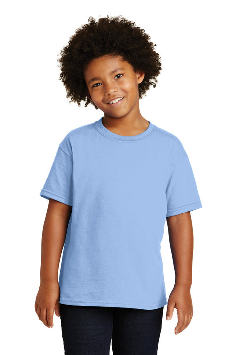 Gildan ®  - Youth  Heavy Cotton ™  100% Cotton T-Shirt.  5000B - [Light Blue]