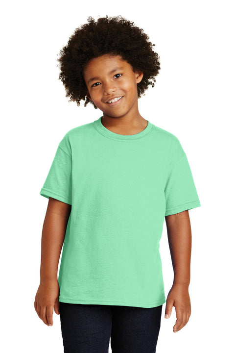 Gildan ®  - Youth  Heavy Cotton ™  100% Cotton T-Shirt.  5000B - [Mint Green]