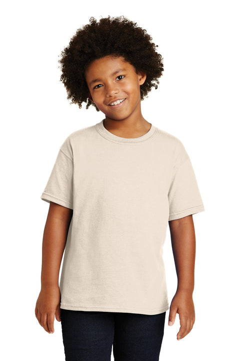 Gildan ®  - Youth  Heavy Cotton ™  100% Cotton T-Shirt.  5000B - [Natural]