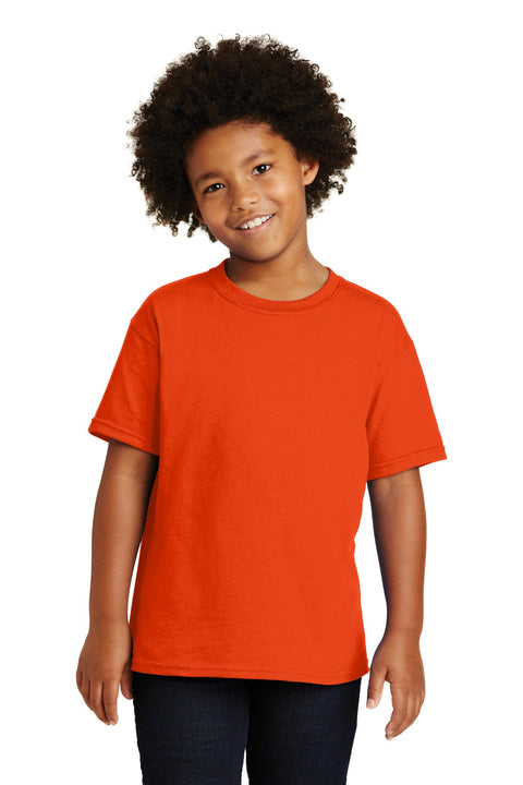 Gildan ®  - Youth  Heavy Cotton ™  100% Cotton T-Shirt.  5000B - [Orange]