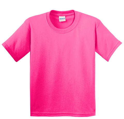 Gildan® - Youth  Heavy Cotton™ 100% Cotton T-Shirt.  5000B