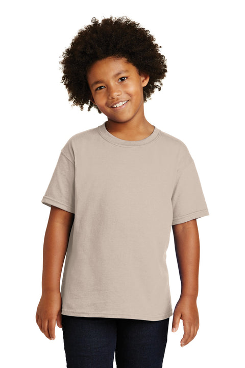 Gildan ®  - Youth  Heavy Cotton ™  100% Cotton T-Shirt.  5000B - [Sand]