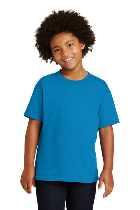 Gildan ®  - Youth  Heavy Cotton ™  100% Cotton T-Shirt.  5000B - [Sapphire]