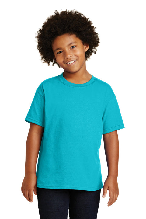 Gildan ®  - Youth  Heavy Cotton ™  100% Cotton T-Shirt.  5000B - [Tropical Blue]