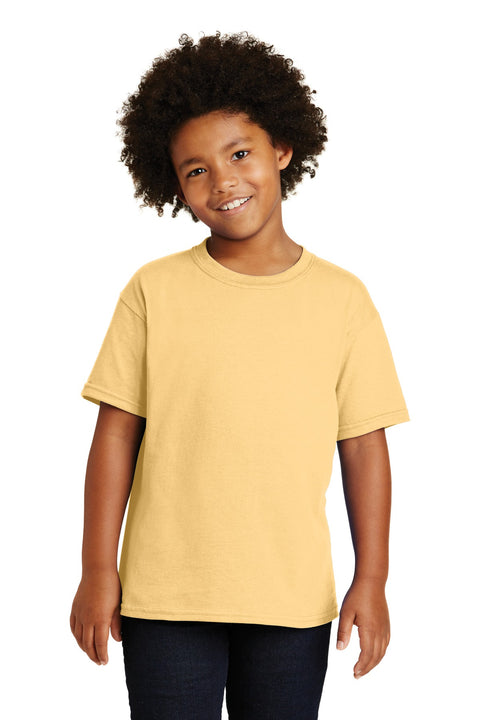 Gildan ®  - Youth  Heavy Cotton ™  100% Cotton T-Shirt.  5000B - [Yellow Haze]