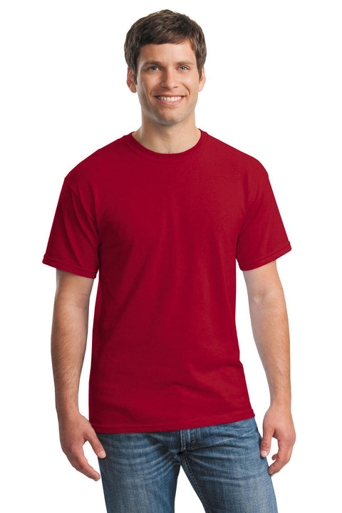 Gildan ®  - Heavy Cotton ™  100% Cotton T-Shirt.  5000 - [Antique Cherry Red]
