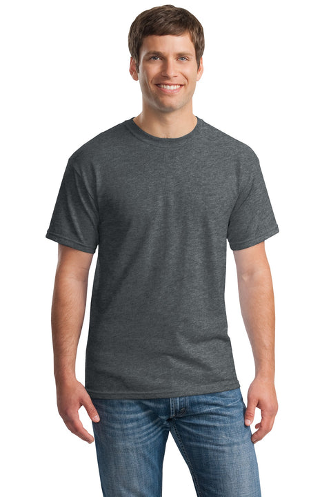 Gildan ®  - Heavy Cotton ™  100% Cotton T-Shirt.  5000 - [Dark Heather]