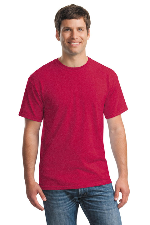 Gildan ®  - Heavy Cotton ™  100% Cotton T-Shirt.  5000 - [Heather Red]