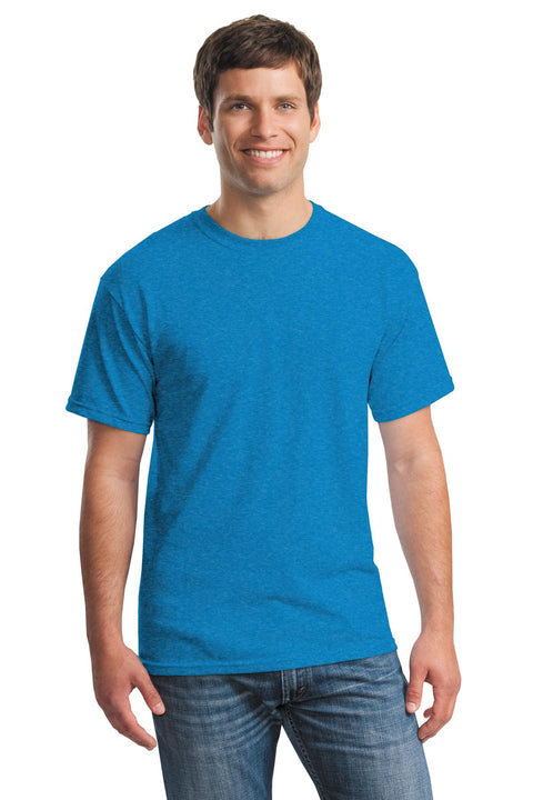 Gildan ®  - Heavy Cotton ™  100% Cotton T-Shirt.  5000 - [Heather Sapphire]