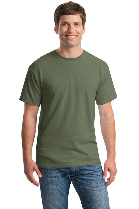 Gildan ®  - Heavy Cotton ™  100% Cotton T-Shirt.  5000 - [Military Green]