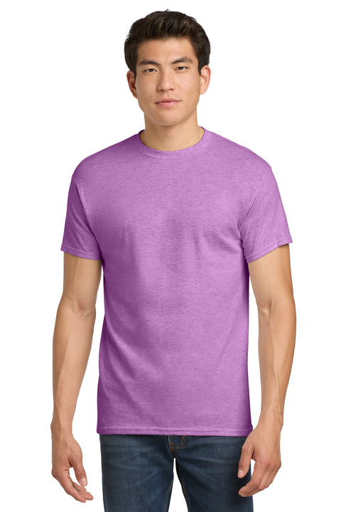 Gildan ®  - Heavy Cotton ™  100% Cotton T-Shirt.  5000 - [Heather Radiant Orchid]