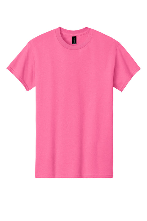 Gildan® - Heavy Cotton 100% Cotton T-Shirt. 5000 - Safety Pink