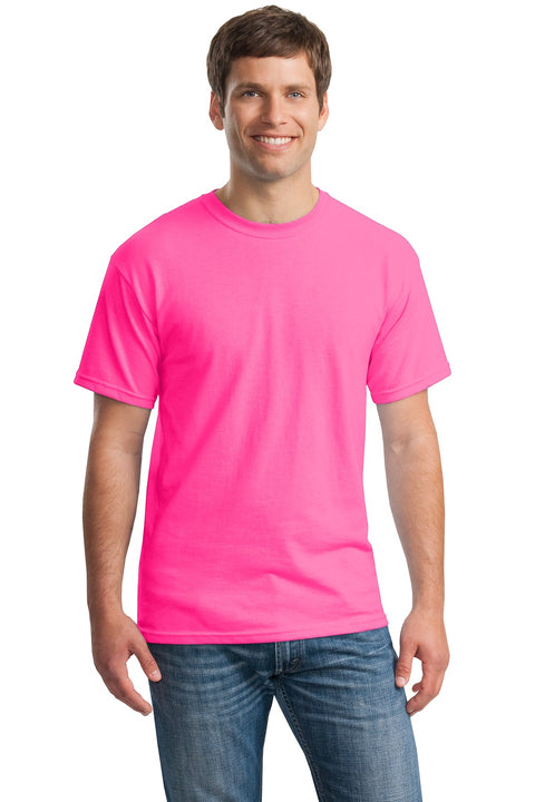 Gildan ®  - Heavy Cotton ™  100% Cotton T-Shirt.  5000 - [Safety Pink]