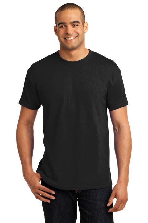 Hanes ®  - EcoSmart ®  50/50 Cotton/Poly T-Shirt.  5170 - [Black]