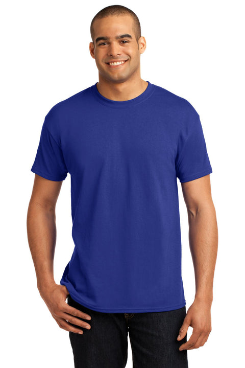 Hanes ®  - EcoSmart ®  50/50 Cotton/Poly T-Shirt.  5170 - [Deep Royal]