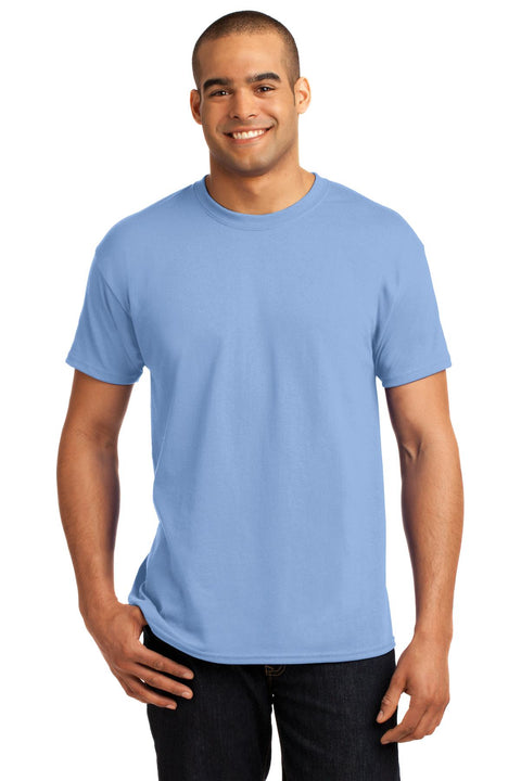 Hanes ®  - EcoSmart ®  50/50 Cotton/Poly T-Shirt.  5170 - [Light Blue]
