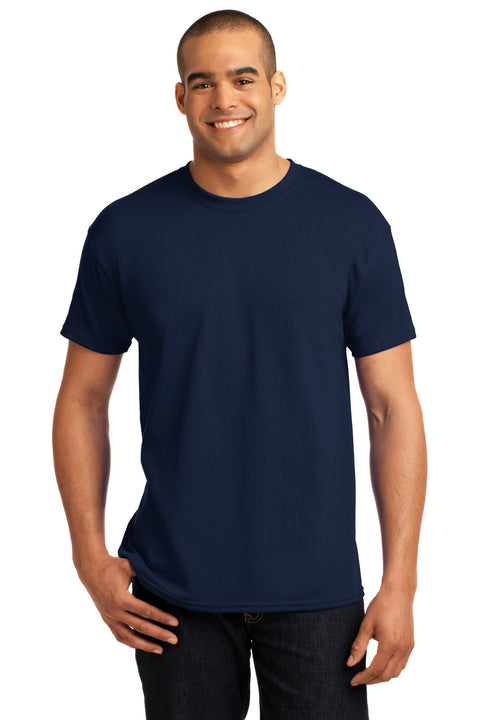 Hanes ®  - EcoSmart ®  50/50 Cotton/Poly T-Shirt.  5170 - [Navy]