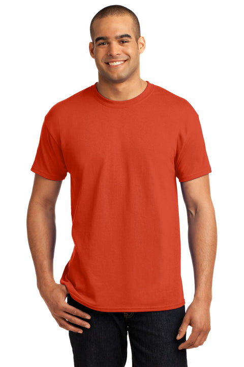 Hanes ®  - EcoSmart ®  50/50 Cotton/Poly T-Shirt.  5170 - [Orange]