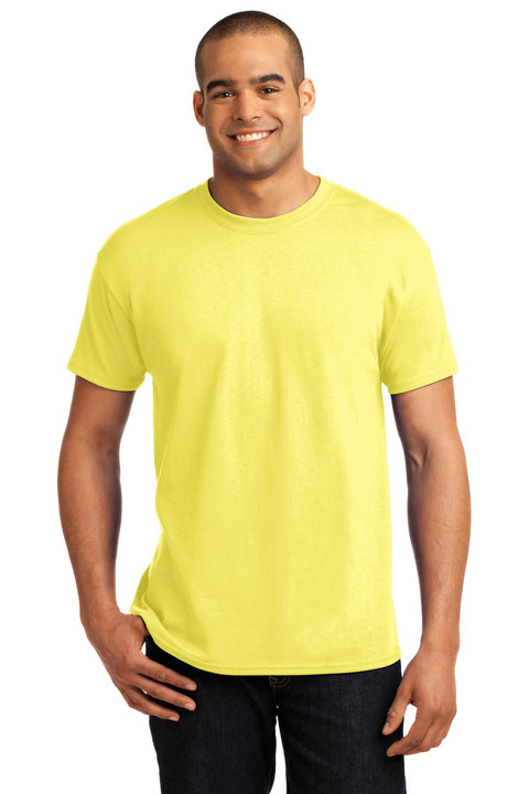 Hanes ®  - EcoSmart ®  50/50 Cotton/Poly T-Shirt.  5170 - [Yellow]