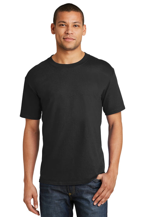 Hanes ®  Beefy-T ®  - 100% Cotton T-Shirt.  5180 - [Black]