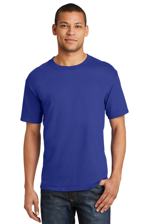 Hanes ®  Beefy-T ®  - 100% Cotton T-Shirt.  5180 - [Deep Royal]