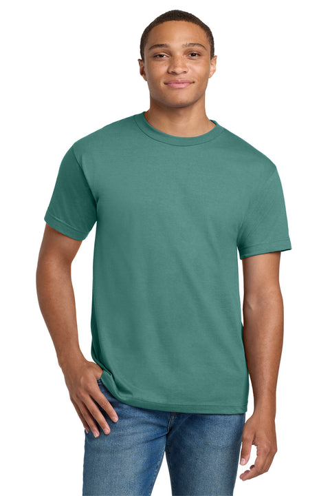 Hanes ®  Beefy-T ®  - 100% Cotton T-Shirt.  5180 - [Green Clay]