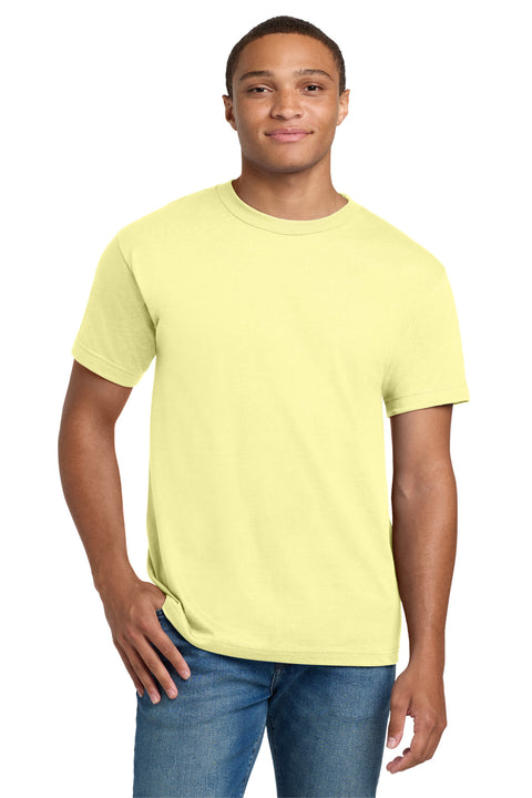 Hanes ®  Beefy-T ®  - 100% Cotton T-Shirt.  5180 - [Lemon Meringue]