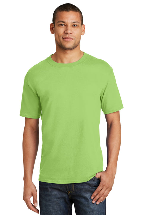 Hanes ®  Beefy-T ®  - 100% Cotton T-Shirt.  5180 - [Lime]