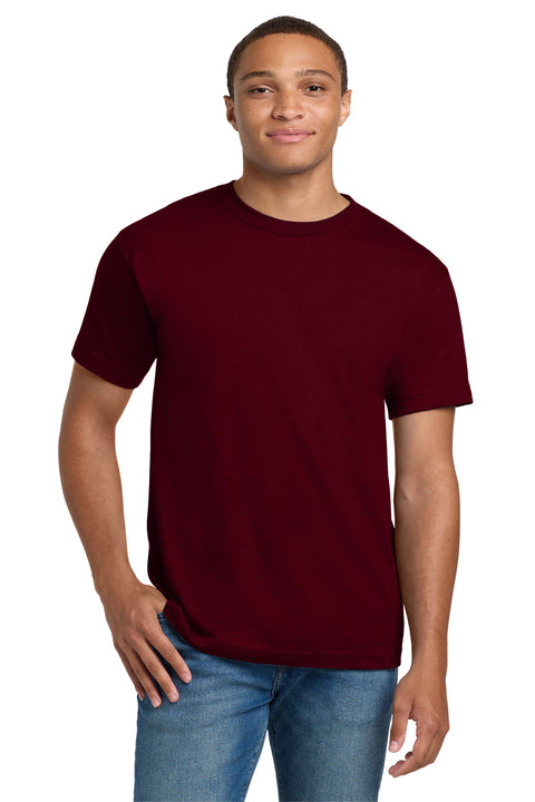 Hanes ®  Beefy-T ®  - 100% Cotton T-Shirt.  5180 - [Maroon]