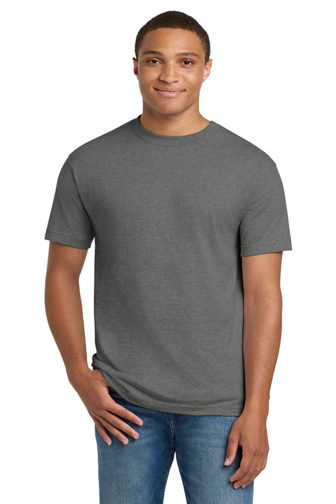 Hanes ®  Beefy-T ®  - 100% Cotton T-Shirt.  5180 - [Oxford Grey]