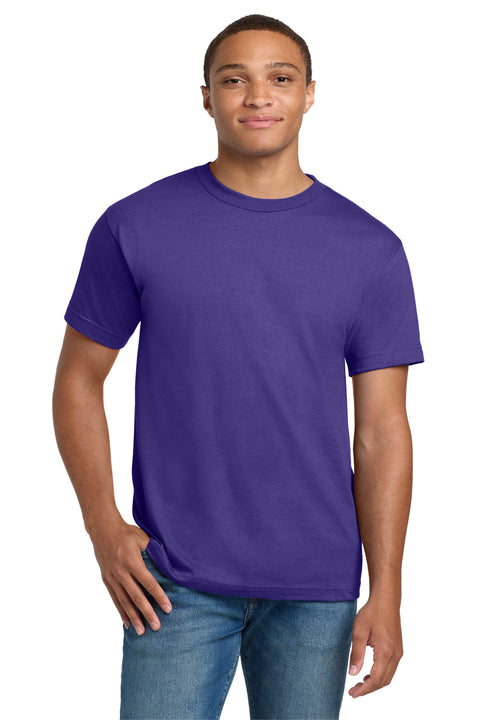 Hanes ®  Beefy-T ®  - 100% Cotton T-Shirt.  5180 - [Purple]