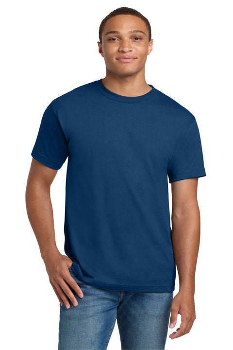 Hanes ®  Beefy-T ®  - 100% Cotton T-Shirt.  5180 - [Regal Navy]