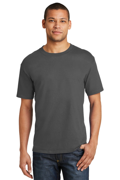 Hanes ®  Beefy-T ®  - 100% Cotton T-Shirt.  5180 - [Smoke Grey]