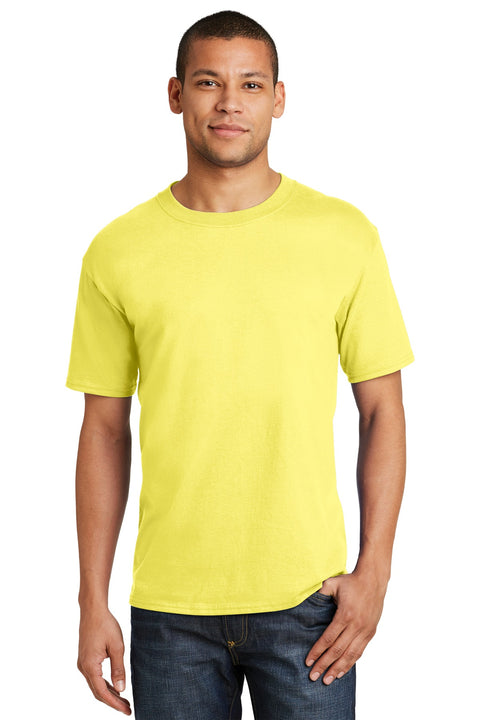Hanes ®  Beefy-T ®  - 100% Cotton T-Shirt.  5180 - [Yellow]