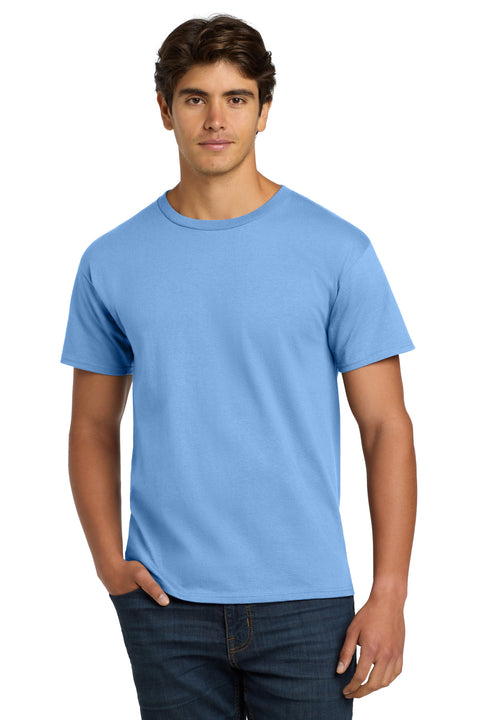 Hanes ®  Authentic 100% Cotton T-Shirt.  5250 - [Carolina Blue]