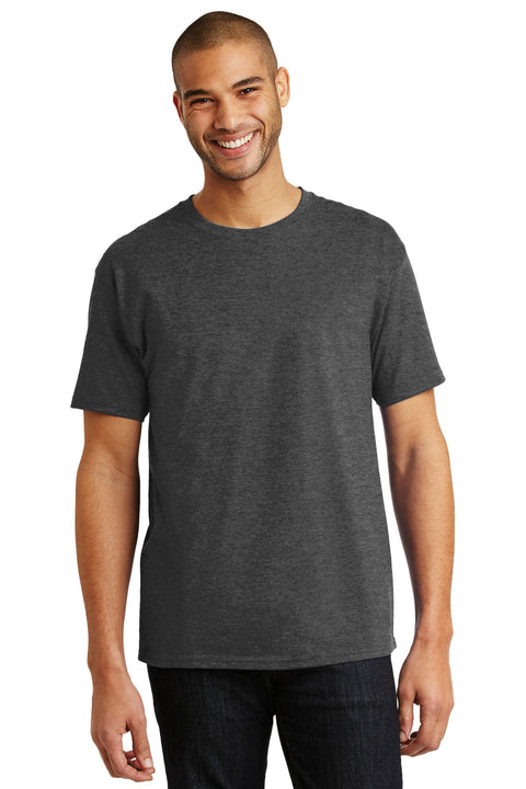 Hanes ®  Authentic 100% Cotton T-Shirt.  5250 - [Charcoal Heather]