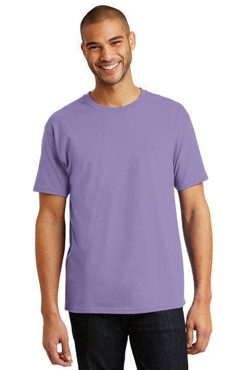 Hanes ®  Authentic 100% Cotton T-Shirt.  5250 - [Lavender]